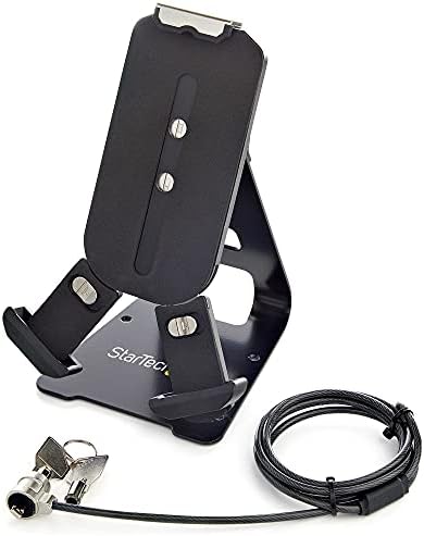 StarTech Secure Tablet Stand 13in, K-Slot Cable Lock, Anti-Theft, TAA