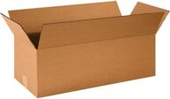 BOX USA Long Boxes Holds 65lbs, 24x10x8 25-Pk for Shipping & Packing