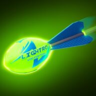 LIGHTRO – Foam Glow in the Dark Football – Super Bright – Smart LEDs – Batteries Included – Football Game for Kids 8 9 10 11 12 – A Perfect Birthday and Summer Gift