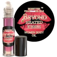 MOBETTER FRAGRANCE OILS Beyond Heated Kisses Perfume Body Oil Roll-On for Women | Long-Lasting Alcohol-Free Scent | Uncut Vanilla & Floral-Inspired Body Oil Perfume | Travel Size Fragrance