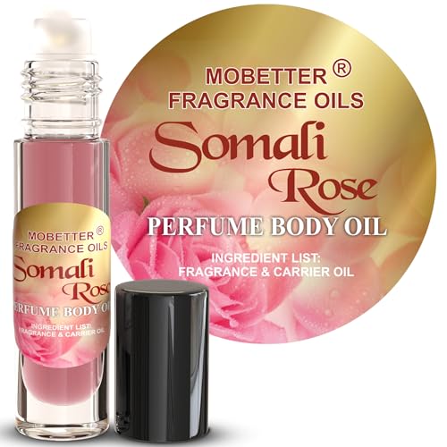 MOBETTER FRAGRANCE OILS Somali Rose Perfume Body Oil