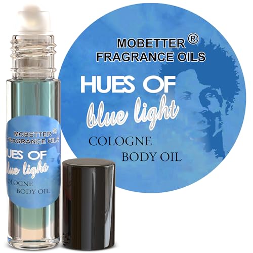 MOBETTER FRAGRANCE OILS Hues of Blue Light Fragrance Body Oil for Men