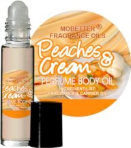 MOBETTER FRAGRANCE OILS Peaches & Cream Perfume Fragrance Body Oil
