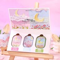 Solid Perfume, 3 Pack Women Solid Colognes, Portable Pocket Balm, Perfect for Travel Use, Natural Fragrance Perfume for Women