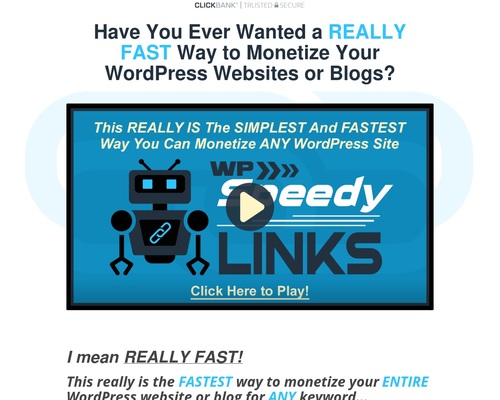 WP Speedy Links &mdash; WP Speedy Links