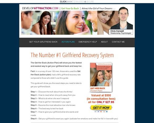 The Get Her Back (Action Plan) – Get Your Girlfriend Back Today