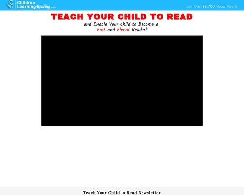 Children Learning Reading Program – How to Teach Your Child to Read