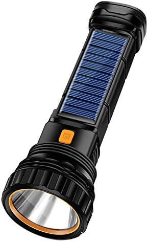 E-SHIDAI Solar Flashlight, Rechargeable flashlights for Camping, Home