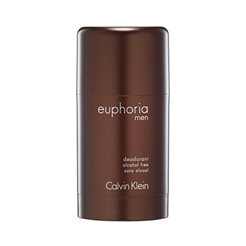 Calvin Klein Euphoria For Men Deodorant- With Notes of Ginger Pepper, Black Basil, Cedar Leaf, Creamy Suede Accord & Patchouli Accord