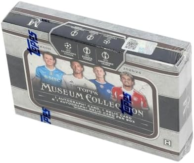 2025/26 Topps UEFA Club Competitions Museum Collection Soccer Hobby Box