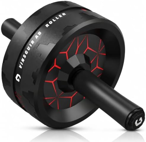 Ab Roller Wheel for Home Gym, Abs & Core Strength Workout with Knee Pad Set