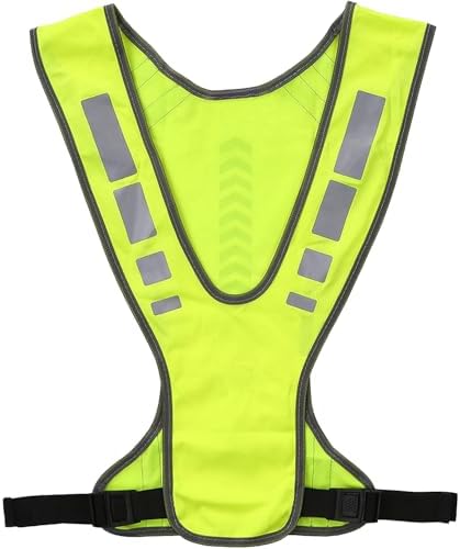MaximalPower Reflective Safety Vest for Fitness Walking at Night