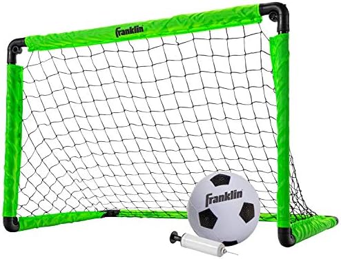 Franklin Sports Mini Soccer Goal with Ball and Pump