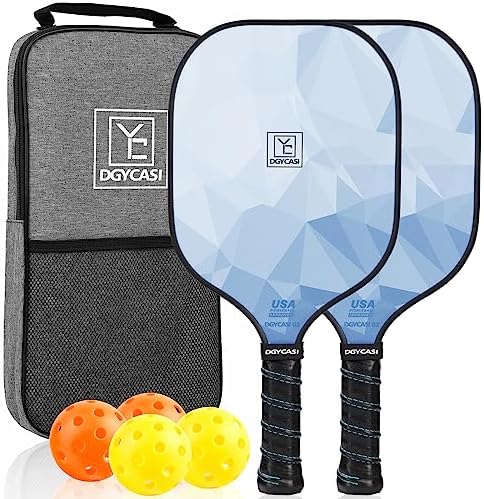 Pickleball Paddles Set of 2 USAPA Approved Pickleball Set 2026