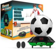 DyBaxa Soccer Bot, Soccer Training Equipment with Music, Football