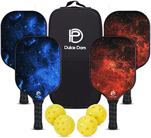 DULCE DOM Pickleball Paddles Set of 2/4 – USAPA Approved