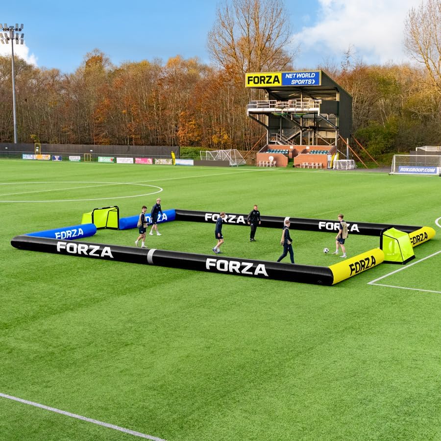 FORZA Inflatable Soccer Pitch | Portable Sports Field for Instant Matches & Training – 7 Different Sizes