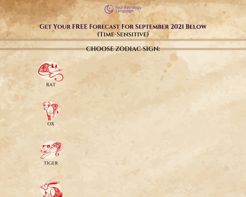 Your Astrology Language